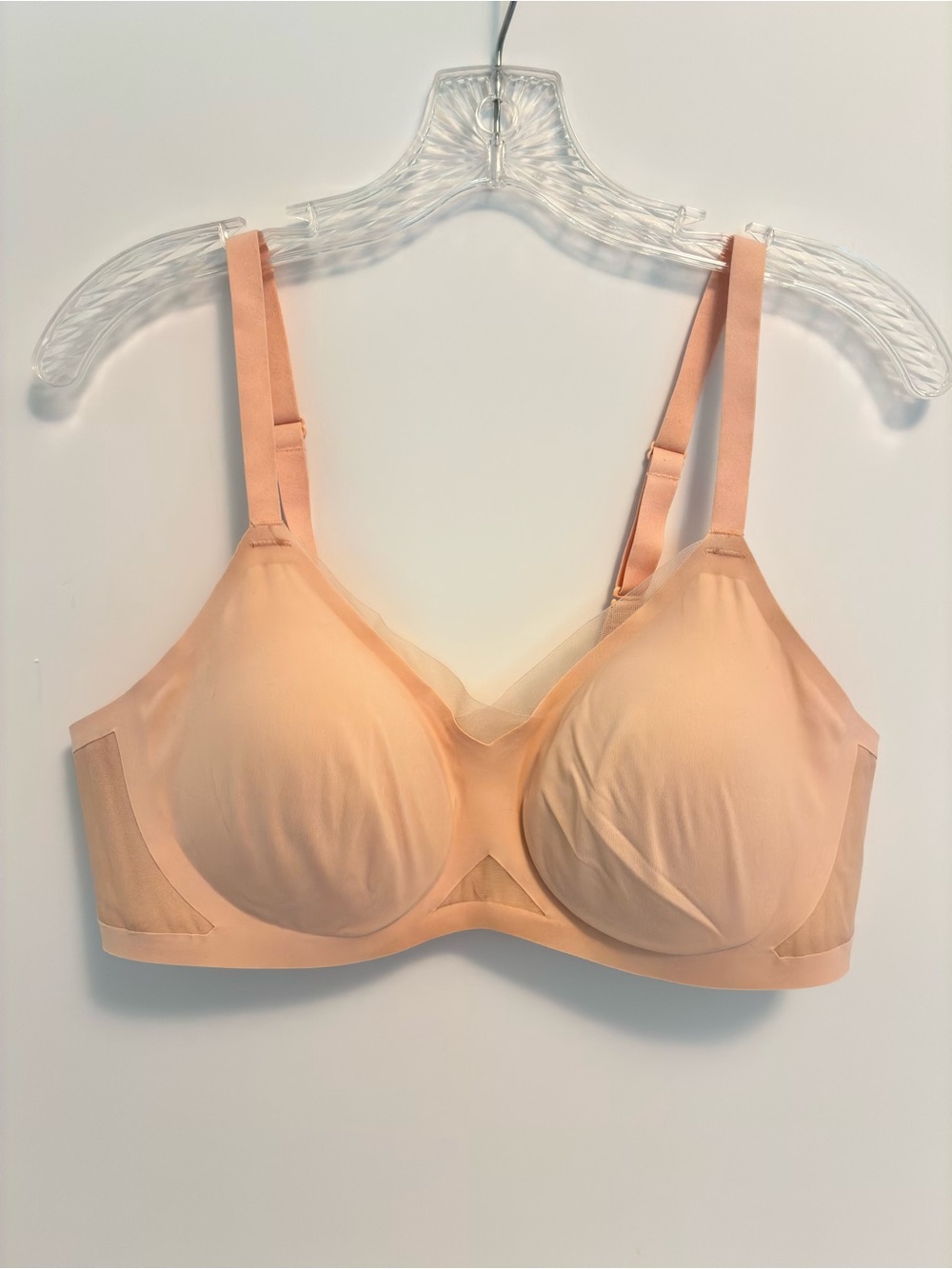 Honeylove Crossover Bra Blush Size 38B/C